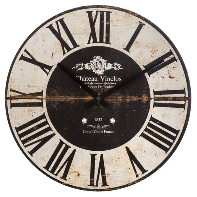 Часы 28 см. Часы настенные Atmosphera Vintage. Часы настенные Atmosphera Vintage белый. Настенные часы 21 век. Часы с римскими цифрами фото.