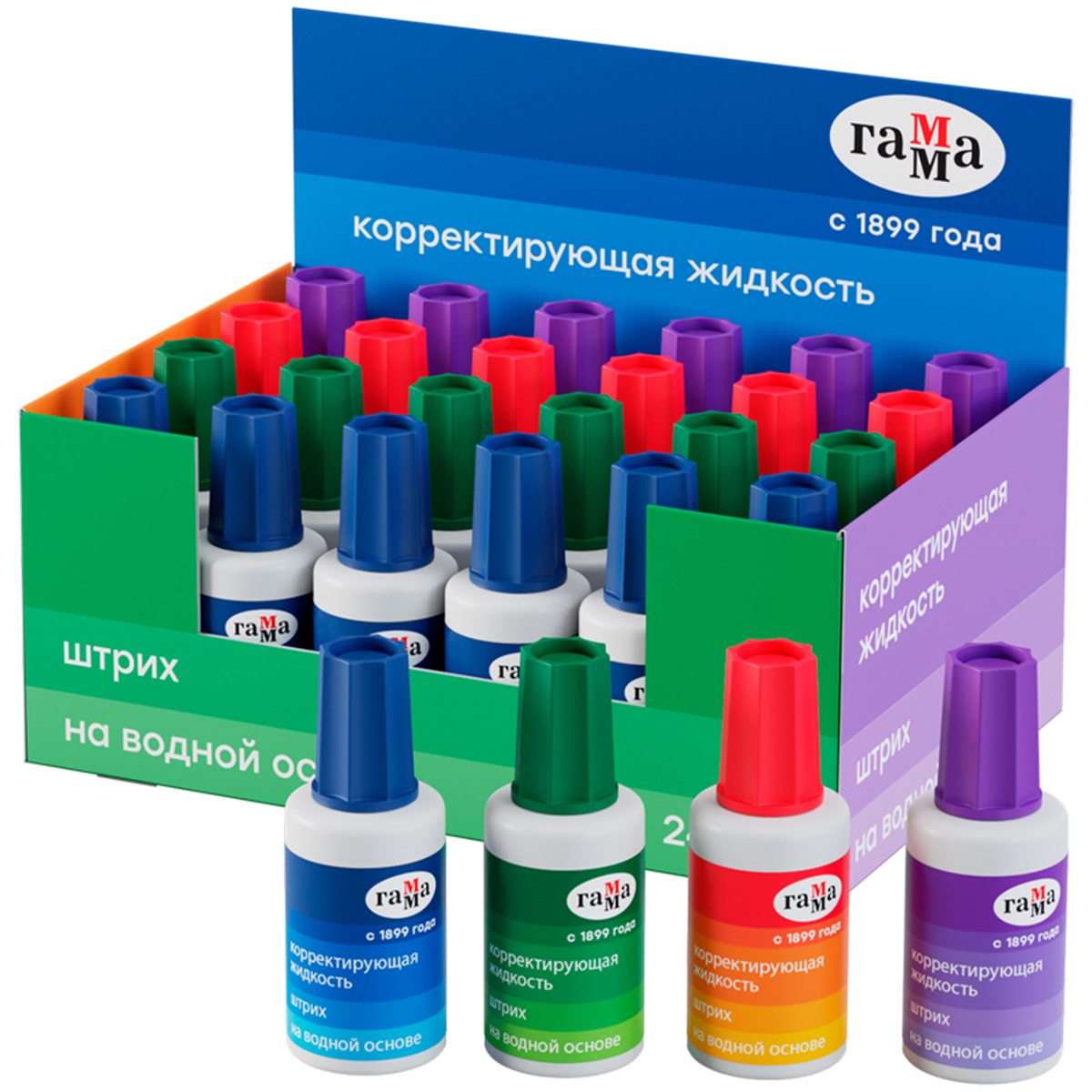 корректирующая жидкость гамма 341002 20мл "штрих" с кисточкой 001350. корректирующая жидкость 20 мл erich krause. корректирующая жидкость 20мл с кисточкой"brauberg"classic /220255. корректирующая жидкость гамма "штрих", 20мл, с кисточкой. корректирующая жидкость гамма "штрих", 20мл (27г) с кисточкой.